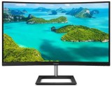 Monitor VA LED Philips 31.5inch 322E1C/00, Full HD (1920 x 1080), VGA, HDMI, DisplayPort, Ecran curbat, 75 Hz (Negru)