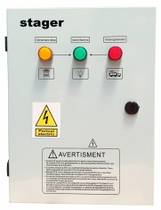 Automatizare monofazata Stager YPA20063F12S 63A, 12Vcc, protectie