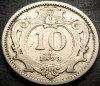 Moneda istorica 10 HELLER - AUSTRO - UNGARIA, anul 1893 * cod 4287, Europa