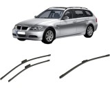 Cumpara ieftin Set 3 stergatoare BMW Seria 3 Touring (E91) 2004-2012, pentru parbriz si luneta, Bosch Aerotwin-Aerotwin Multi