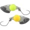 Cicada Jackall Kuro Ball Glow Orange &amp; Chartreuse, 3.0cm, 3.8g