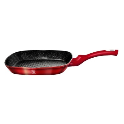 Tigaie grill Berlinger Haus din aluminiu turnat &amp;ndash; Burgundy foto