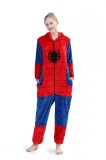 PJM187-34 Pijama pufoasa intreaga cu model Spiderman