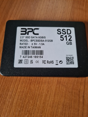 SSD BPC 512GB, 2.5&amp;#039;&amp;#039;, SATA III nou foto
