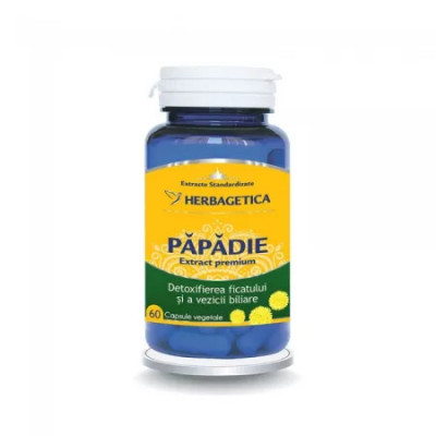 Papadie extract, 60 capsule, Herbagetica foto