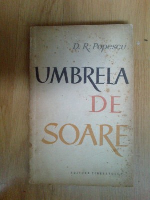 w3 Umbrela De Soare. Nuvele - D. R. Popescu foto