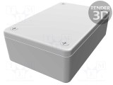Carcasă universală HAMMOND 1591XX ABS neagră 56x85x24 mm IP54
