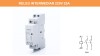 Releu Putere Modular 220V AC 25A, 2NO, Montaj Sina DIN