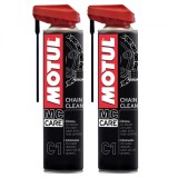 Cumpara ieftin Pachet 2 Spray Motul C1 MC Care pentru curatat lantul moto 400 ml