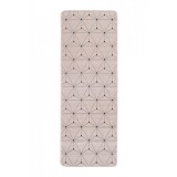 Covor Model Flex 19647, 19, Marime 75 x 200 cm, Crem, Bej, Inaltime Fir Tesatura plata, Antialergic, Polipropilena, Bucatarie