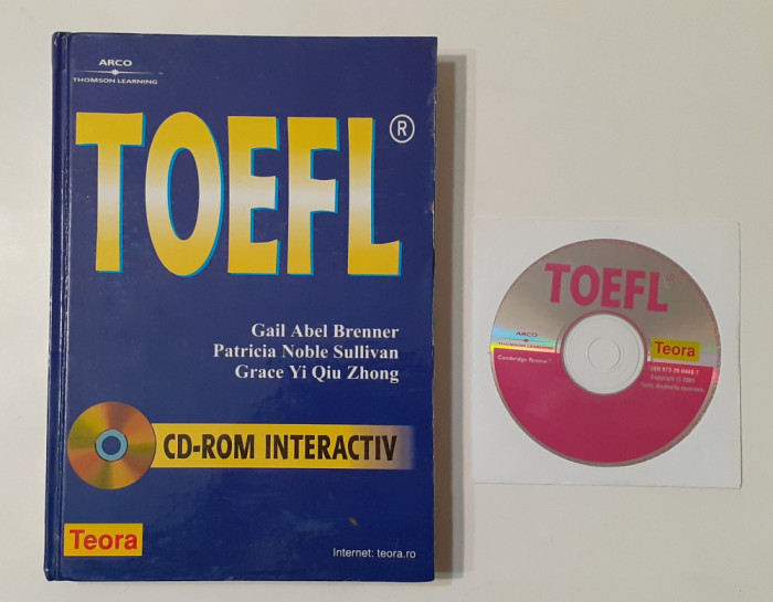 Gail Abel Brenner - TOEFL cu CD-Rom Interactiv - Testul De Limba Engleza 2001