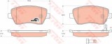 Set placute frana,frana disc SUZUKI SWIFT III (MZ, EZ) (2005 - 2016) TRW GDB3396