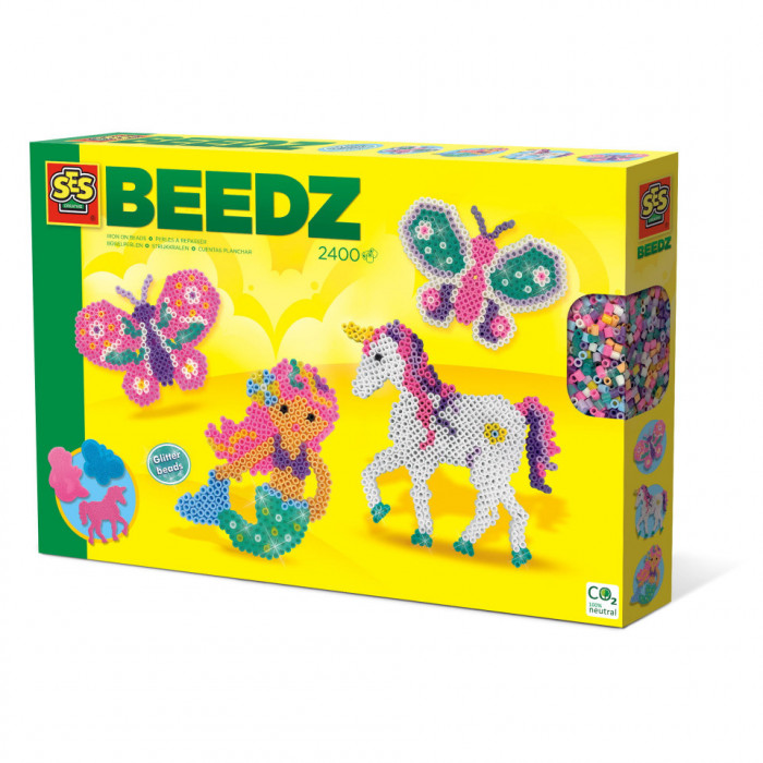 Set creativ Beedz - Margele de calcat Lumea fantastica