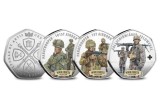 Marea Britanie - FORTELE WWII 3x50p - 3xMedalie/Moneda Comemorativa