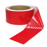 Banda de semnalizare banda de marcare banda de bariera autocolanta reflectorizanta rosie 20m Performance AutoTuning
