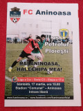 Program meci fotbal FC ANINOASA - PETROLUL PLoiesti (17.03.2018)