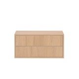 Boxie 2 fi&oacute;kos fali szekr&eacute;ny 40x80x37 cm sonoma t&ouml;lgy
