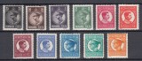ROMANIA 1930 LP 86 REGELE CAROL II FILIGRAN P.T.T. GUMA ORIGINALA SERIE SARNIERA