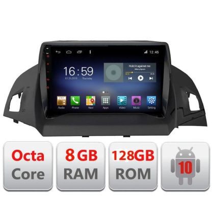 Navigatie FORD KUGA 2013-2017 F-362 Octa Core cu Android Radio Bluetooth Internet GPS WIFI DSP 8+128GB 4G CarStore Technology