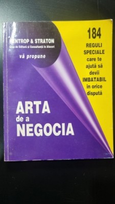 Arta de a Negocia - Robert McCord, Lavinia Iulia Luta foto