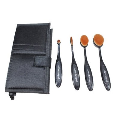 Set 4 pensule, Real Techniques, Bold Metals, Husa inclusa foto