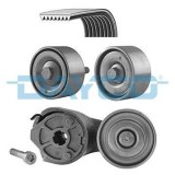 Set curea transmisie cu caneluri Iveco Eurocargo I-III, Eurocargo IV, Eurocargo V, Eurofire, Eurofire II, Eurofire III, Eurofire IV Motor 100 E 17,