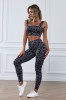 K815-9918 Compleu sport cu model leopard, M/L, S, S/M