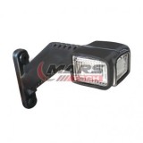 Lampa Gabarit Laterala LED 24V Prostar14 M720214, 3 LED, Stand Cauciuc, Omologare ECE, Semnalizare Auto, Universal