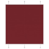 Cumpara ieftin Jaluzea plisata Bordeaux Rosu 45x150 cm Latime tesatura 44,4 cm