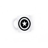 Cana alba personalizata Captain America, INOVATIX&reg;. 330ml