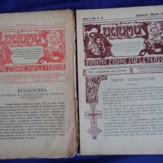 2 Reviste BUCIUMU - foaie de zidire sufletească, 1934