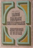LANGUE FRANCAISE CONTEMPORAINE. MORPHOLOGIE ET SYNTAXE-A. JEANRENAUD-201471