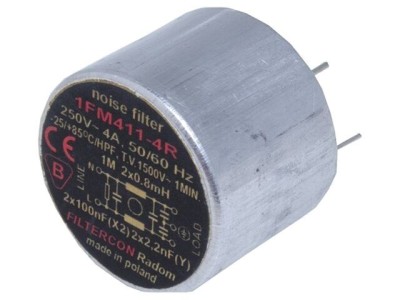 Filtru anti-interferențe 250VAC 4A foto
