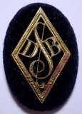 I.497 INSIGNA VECHE GERMANIA CUC SAPCA DSB Deutscher S&auml;ngerbund MUZICA h38mm, Europa