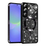 Husa premium Samsung Galaxy A36 5G Techsuit Luxury Glitter MagSafe, negru