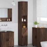 vidaXL Dulap de baie &icirc;nalt Stejar brun 30 x 35 x 192 cm Lemn compozit
