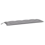 Cumpara ieftin Perna banca de gradina, gri, 150x50x7 cm, material oxford