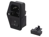 Conector de Alimentare AC 10A 250V IEC 60320