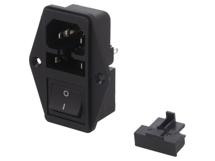 Conector de alimentare AC 10A 250V