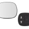 Geam oglinda exterioara cu suport fixare Honda Civic (Fn/Fk) (Hb), 10.2005-09.2011, Stanga, TYPE-R, incalzita; geam asferic, View Max