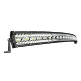 LED Bar Curbat, 9D, 936W, 12V &ndash; 24V, 127 Cm, TRI-row, Spot &amp; Flood Combo Beam