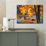 Cumpara ieftin Tablou Rainbow Canvas Multicolor 70x100x3 cm