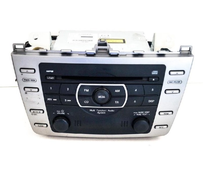Unitate radio CD MAZDA 6 Sedan GH 2009 OEM: GS1D669R0A 3152602
