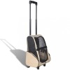 Troller pentru animale de companie multifunctional, pliabil, bej