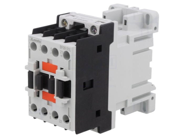 Contactor 3P NO 24VDC 9A