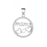 Cumpara ieftin Pandantiv argint 925, JW1597, model mama, placat cu rodiu