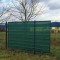 Panou gard verde, Plasă gard construcții 1,76x3,41m, Ecran gard, HDPE, p&acirc;nză de protecție
