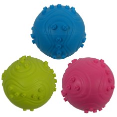 Jucarie minge latex dental &Oslash; 6 cm