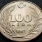 Moneda 100 LIRE TURCESTI - TURCIA, anul 1987 *cod 3652 A = UNC