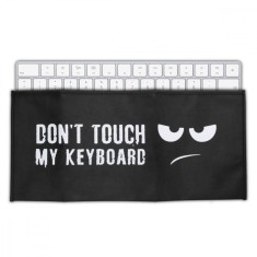 Husa pentru tastatura Apple Magic Keyboard, Kwmobile, Negru/Alb, Plastic, 49503.01 foto